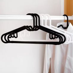 110Pcs Household Plastic Coat Hanger