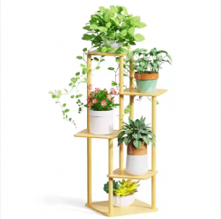 Solid Wood Design Bamboo Planter