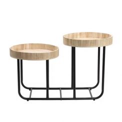 3Pcs Double Round Home Garden Planter Tray