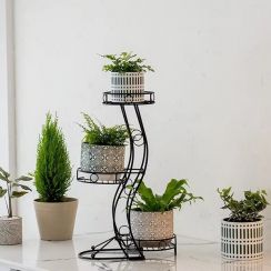 2Pcs High Quality S Shaped Three Tier Planter